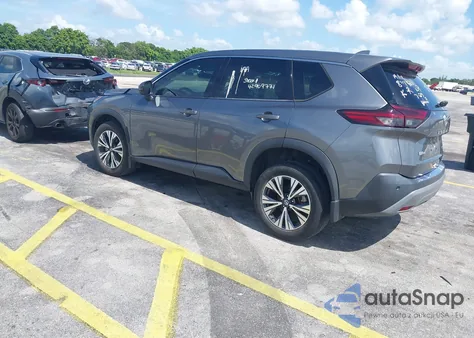 2021 Nissan Rogue Sv Fwd z USA, uszkodzony, nr VIN 5N1AT3BAXMC841424